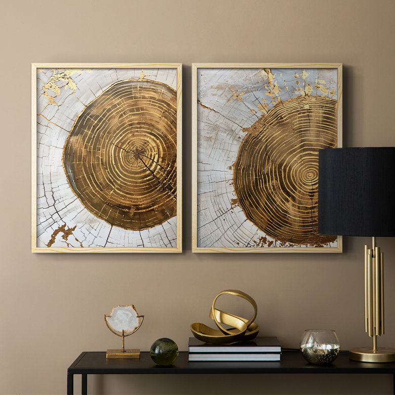 ABSTRACT Series CXLII - Reproduction encadrée de qualité supérieure - prête à être accrochée - aucun clou requis - aucun clou requis