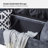 Aristides 56''W Upholstered Flip Top Bench with Subdivided Storage and Toss Pillows-995962105