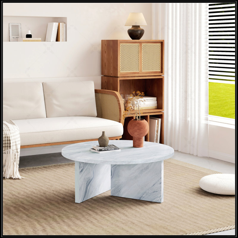 Table basse, Blanc