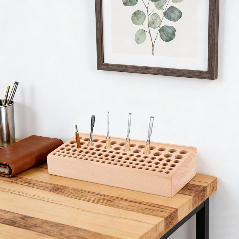 Hinnant Wooden Craft Tool Rack