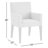Meria 19.25'' H Linen Blend Upholstered Armchair