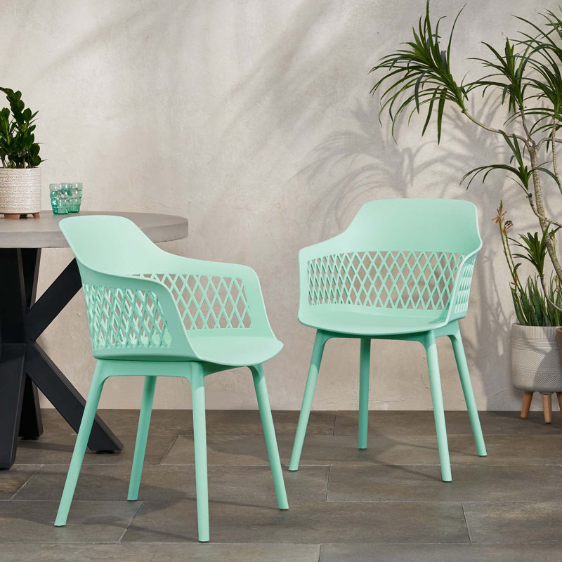 Chaise moderne Azalea, Menthe