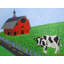 Elsie And The Barn Print by Sue Graef-71202032-132838020