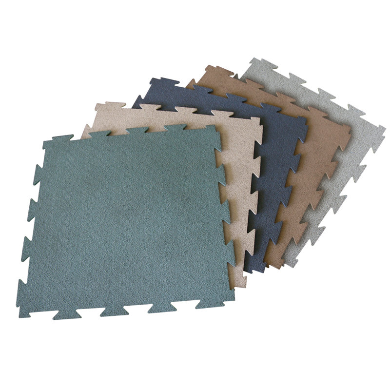 Carreaux de caoutchouc interverrouillables 1/4 po Terra-Flex
