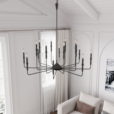 Okeefe 16 - Light Dimmable Classic / Traditional Chandelier