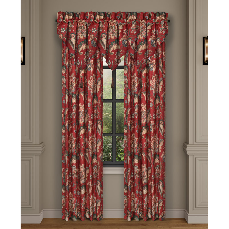 Enchanted Garden Window Ascot Valance