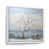 White Floater Framed