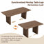 Simple Style Extendable Rectangular Dining Table for 6-8 People