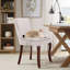 Chaises d'appoint rembourrées à double couche en chenille-362540241-362540243