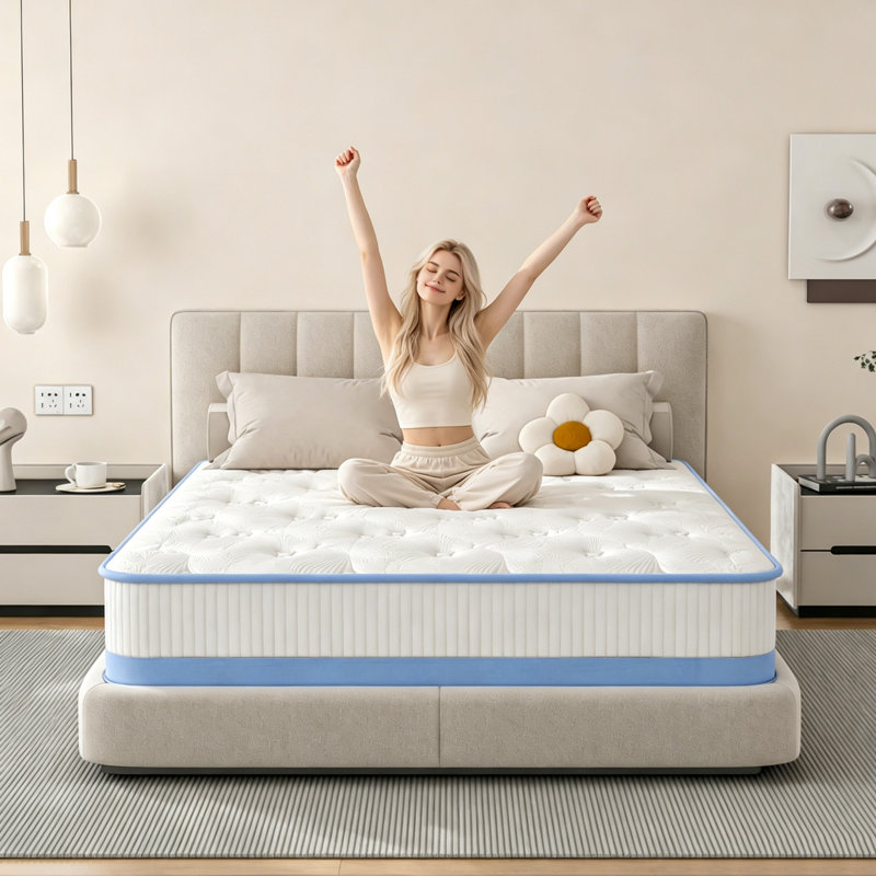 Pocket Spring Mattress with 7 Zone Orthopaedic & Pressure Relief | Double-sided Medium Firm and Firm | Breathable Soft Fabric & Hypoallergenic