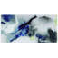 Blue Splash - impression sans cadre sur verre