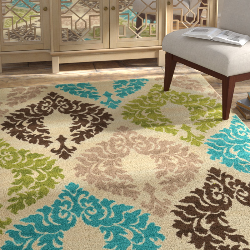 Uvalda Geometric Indoor Rug, Rectangle 8' x 10'2"