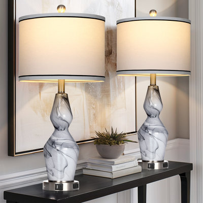 Belwood Glass USB Table Lamp
