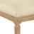 Upholstered Counter Stool with Solid Wood Frame-390413991