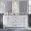 66'' Double Bathroom Vanity Base Only-653769300