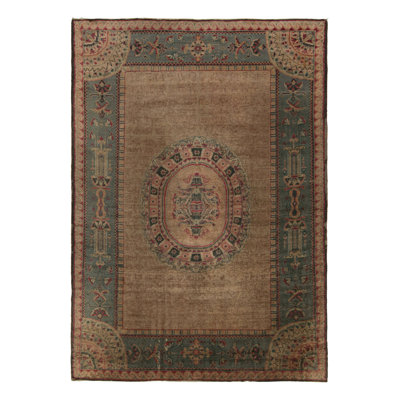 Wool Floral Area Rug