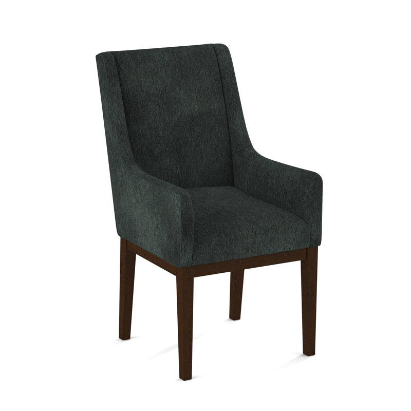 Upholstered Arm Chair, 61597-78, Black