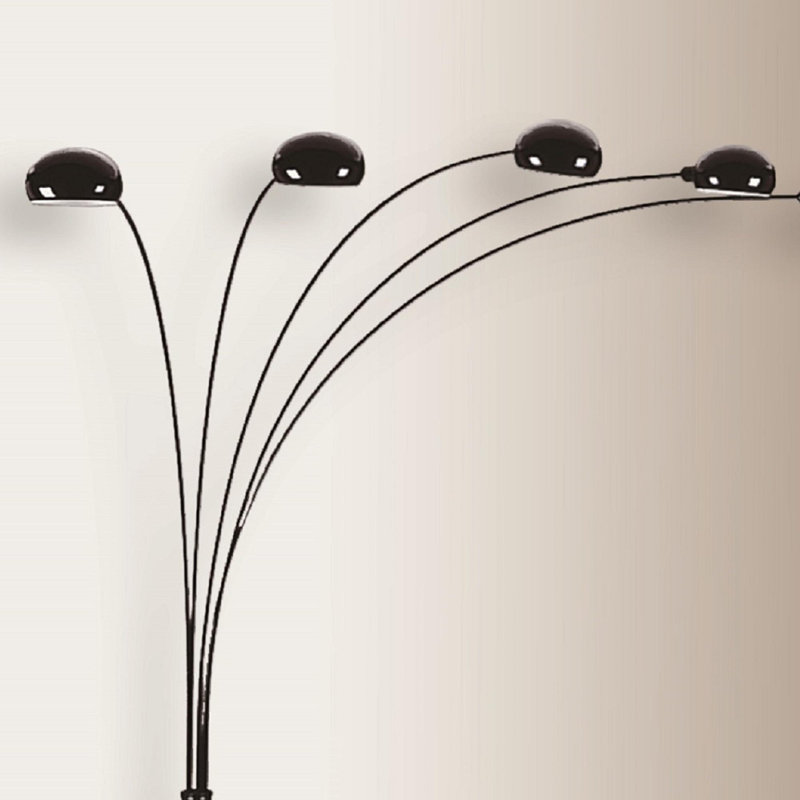 Modern Design Classic Peacock Shade 82" Floor Lamp