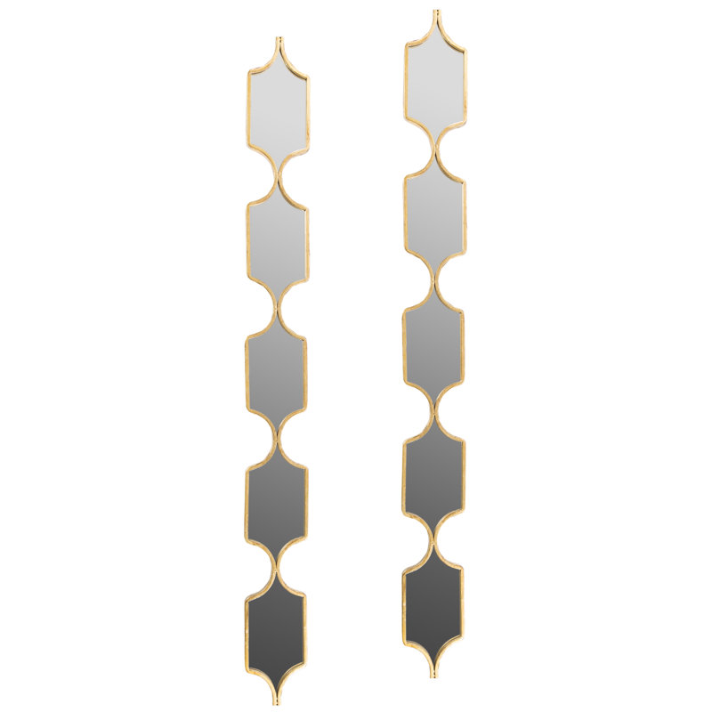 Lydia Metal Flat Wall Mirror