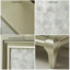 Buffet champagne argent massif et bois manufacturé-725942005