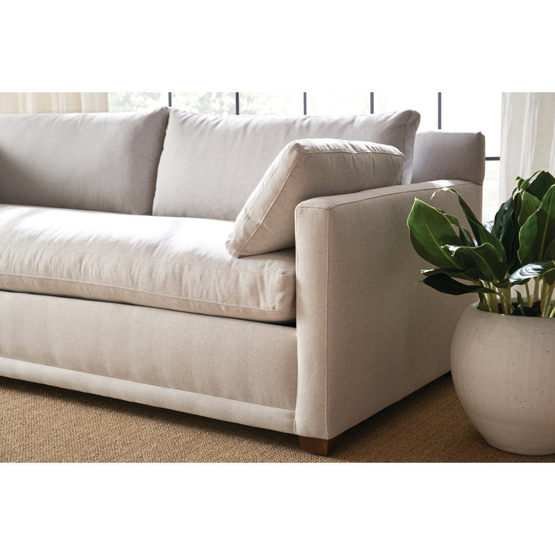 Serena Sofa, Cream Cotton Blend