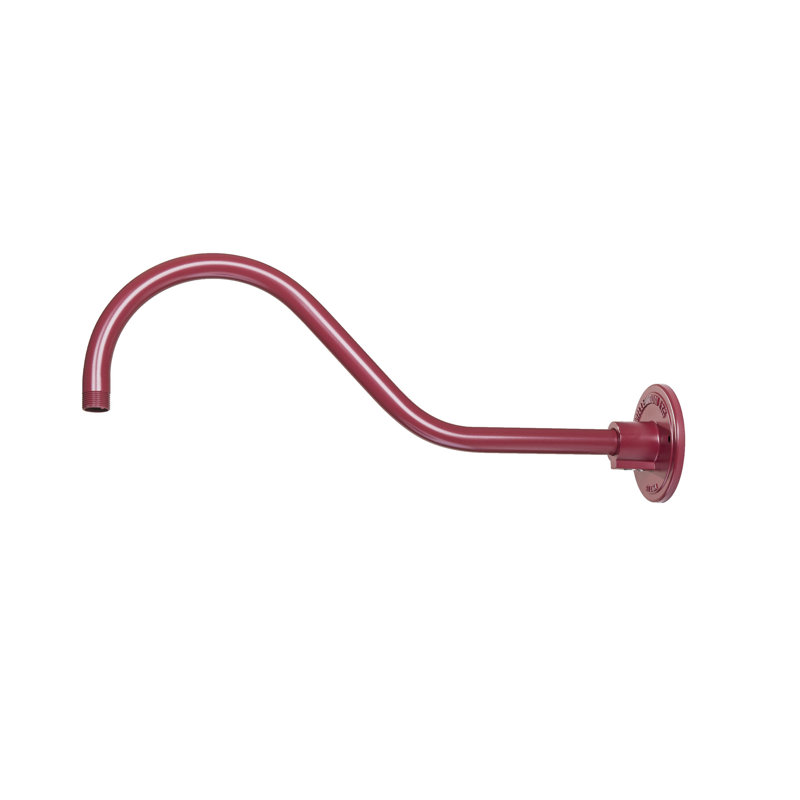 Fitzhugh - Light Pendant, Satin Red, 6.5" H x 21.5" W x 6" D