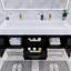 Ensemble de meuble-lavabo double 59 po Glasgow-474108777