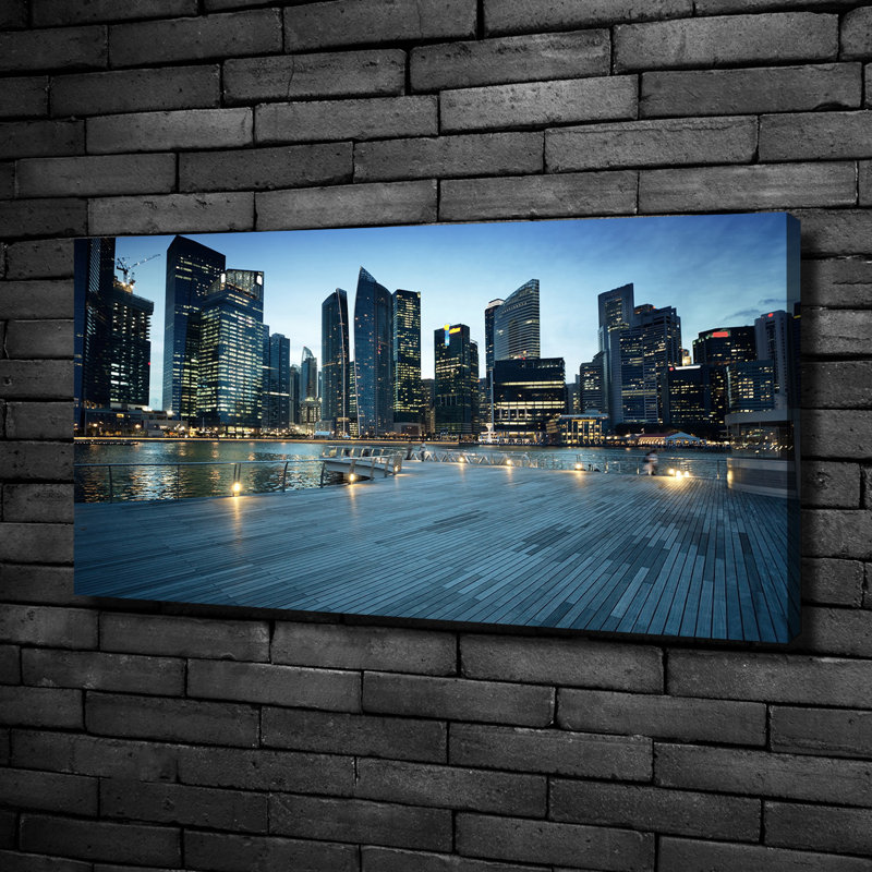 1 Piece Wall Art, 50cm H x 100cm W x 2cm D, Canvas