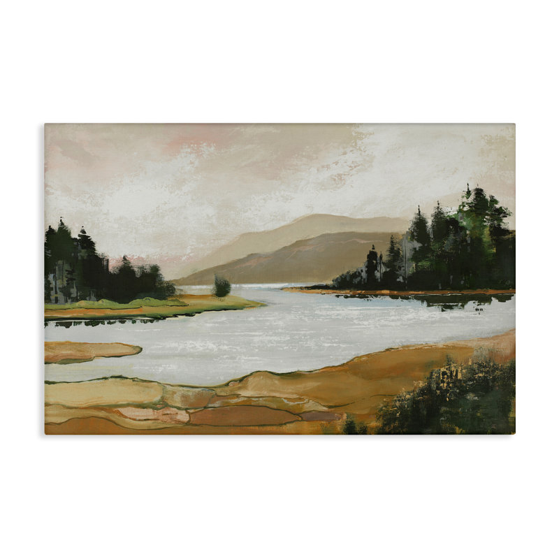 «Relaxing Valley Lake», conception par Max Maxx, H 16 po x l 24 po