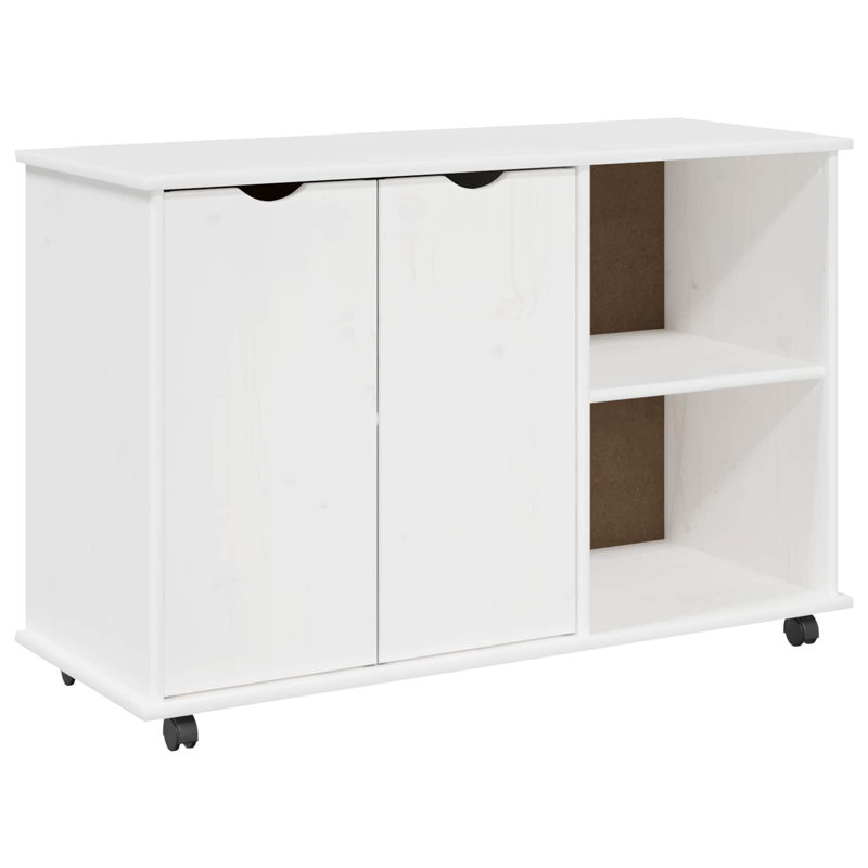 Solid Wood Standard Accent Chest, White