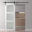 Porte de grange pré-finie Palladio 3 Lite avec trousse de quincaillerie d'installation-92697643-92697645