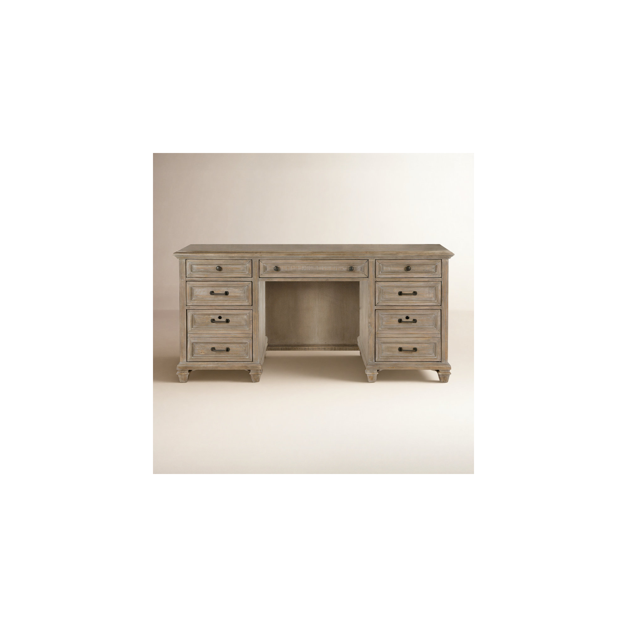 Kerey Credenza Desk, Dove Tail Gray