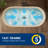 Forma 63'' Freestanding Tub Solid Surface Deep Freestanding Soaking Bathtub-98615336