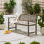 Aarna Solid Wood Acacia Outdoor Bench-1141118686