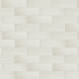 Coco 2" x 6" Porcelain Brick Look Subway Wall & Floor Tile