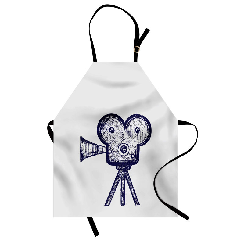 No Pattern Bib Apron