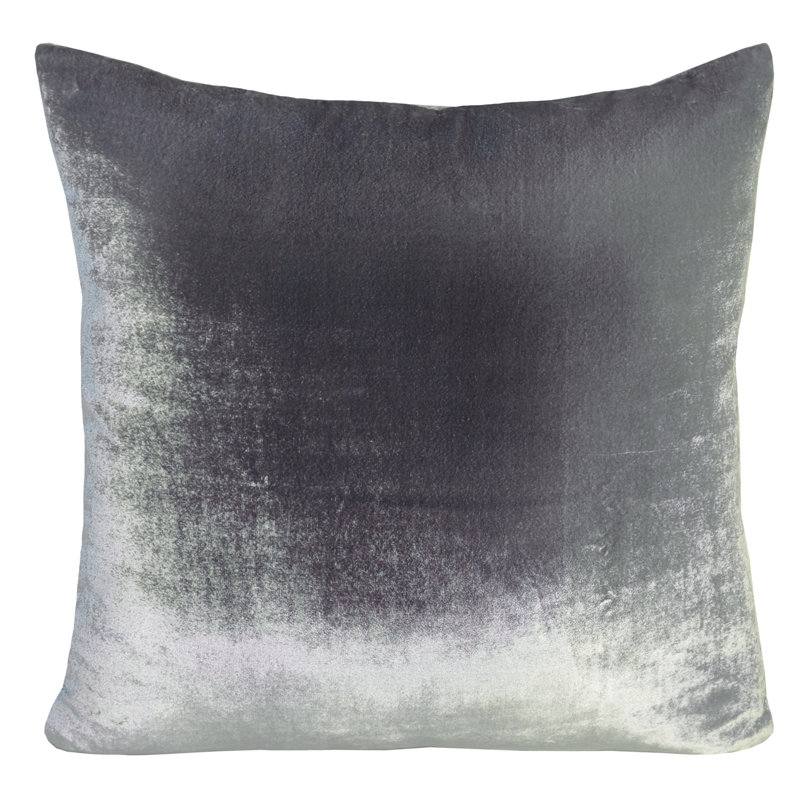 Square Pillow Cover & Insert, Silver, Square 20"