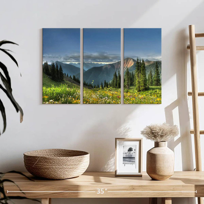 Alvord Rocky Mountain National Park Meadow, 36" H x 57" W