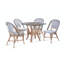 Pier Point Round Glass Dining Table-685331785