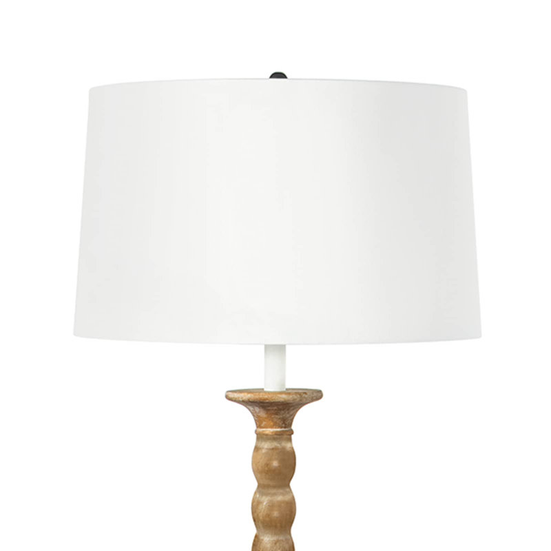 Perennial Floor Lamp, Brown Genuine Leather