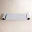 Plateau à volutes en aluminium nickel brut L 24,8 po x l 15 po-1110099040-1110099037