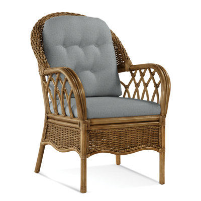 Chaise avec accoudoirs rembourrée Everglade