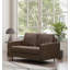 Ambon 2 Seater Faux Leather Loveseat-1077161424