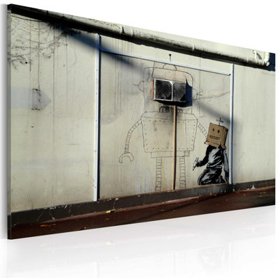 Robots sur toile Torsha Banksy