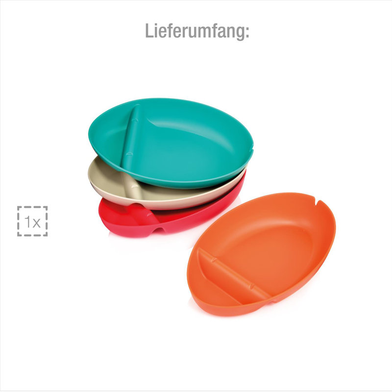 Belfry Kitchen Forte Plastic Divided Serving Dish