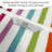 Multicoloured Striped Bath Towels - Pack Of 2