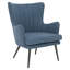 Fauteuil en polyester capitonné 28 po Leib-2043093673