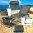 2Pcs Face Down Chaise Lounge Chair 5-Position Adjustable Sunbathing, Foldable Tanning Chair With Face& Arm Holes, Outdoor Recliner Chair For Pool, Beach, Patio, Lawn-2050717075