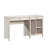 Computer Desk, Light Grey Finish