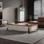 Table basse rectangulaire en bois massif de style luxueux